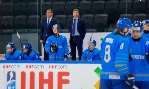 Прямая трансляция матча Казахстан — Словения на молодежном ЧМ-2023 по хоккею