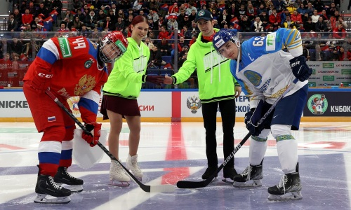 Казахстан победил Россию в историческом хоккейном матче