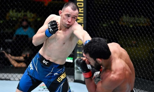 В США ждут первого нокаута казаха в UFC