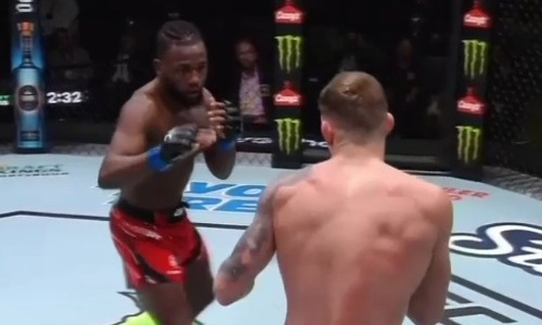 Нокаутировавший Жумагулова боец зверски избил «Гробовщика»