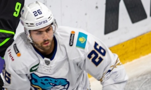 Видео шайб матча КХЛ «Нефтехимик» — «Барыс» 1:3