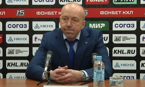 Скабелка высказался о «боязни» за хоккеистов «Барыса» после тяжелой победы в КХЛ