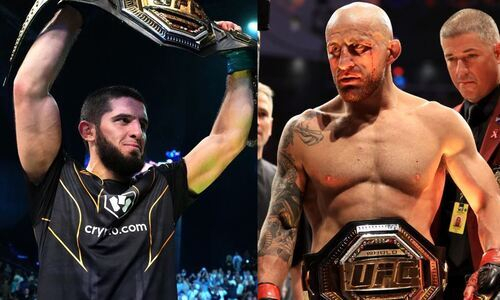 Махачев выступил с обещанием перед боем с Волкановски