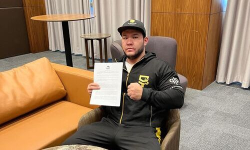 «Казахский Титан» раскрыл подробности контракта со всемирно известным американским промоушном