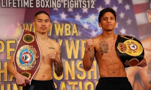 Чемпионы мира прошли взвешивание перед последним титульным боем 2022 года