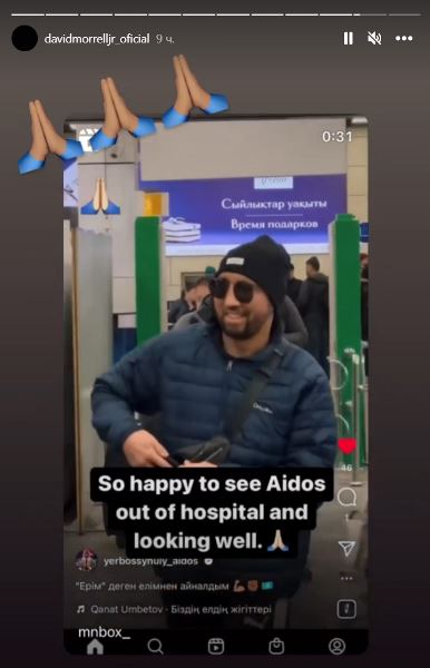 Отправивший Айдоса Ербосынулы в тяжелый нокаут боксер оценил его возвращение в Казахстан