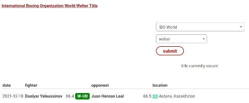 Казахстан лишился чемпиона мира по боксу