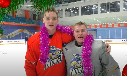 Фарм-клуб «Барыса» необычно поздравил болельщиков с наступающим новым годом