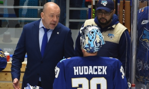 Сейв вратаря «Барыса» попал в топ-10 лучших сейвов недели КХЛ. Видео 