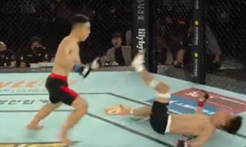 16-летний боец оформил «лучший в мире» нокаут на турнире MMA. Видео
