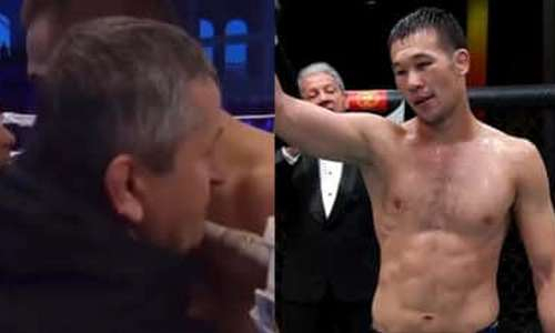 «Размажет Чимаева». Болельщики отреагировали на впечатляющее видео Шавката Рахмонова с отцом Хабиба