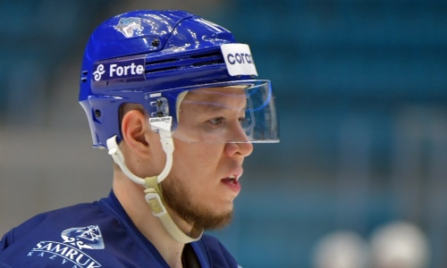 Представлен дебют казахстанского защитника в КХЛ за «Барыс» в цифрах