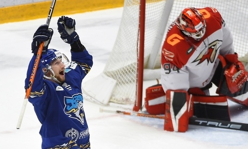 Хоккеист «Барыса» провёл юбилейный матч в КХЛ 