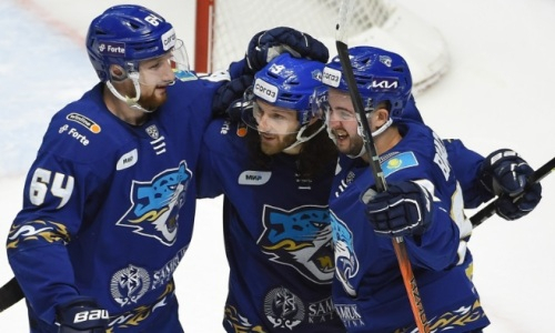 Назван победитель матча КХЛ «Барыс» — «Сибирь»