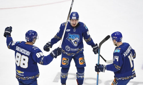 Видео шайб матча КХЛ «Барыс» — «Сибирь» 1:2