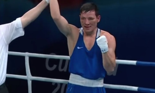 Чемпион Казахстана уверенно вышел в полуфинал ЧА-2023 до 22 лет по боксу