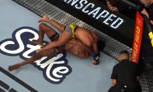 Экс-соперник Шавката Рахмонова потерпел досрочное поражение на UFC 283. Видео