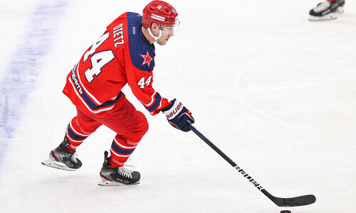 Даррен Диц забросил четвертую шайбу в сезоне КХЛ. Видео