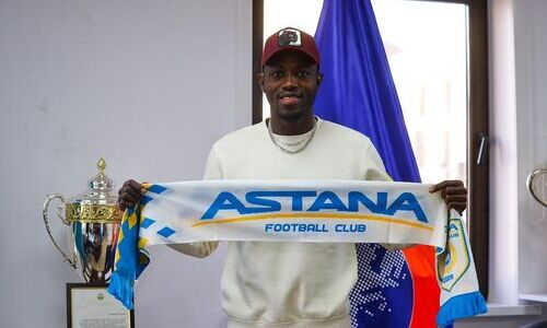 «Астана» официально представила африканского новичка