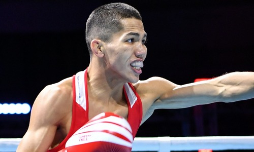 Чемпион мира по боксу из Казахстана победил узбекистанца и выиграл «золото» ЧА-2023 до 22 лет
