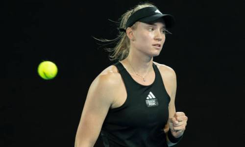 Видео победного розыгрыша Елены Рыбакиной в полуфинале Australian Open-2023