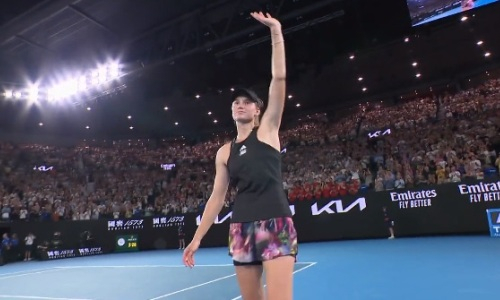 Появилось видео оваций Елене Рыбакиной после финала Australian Open-2023