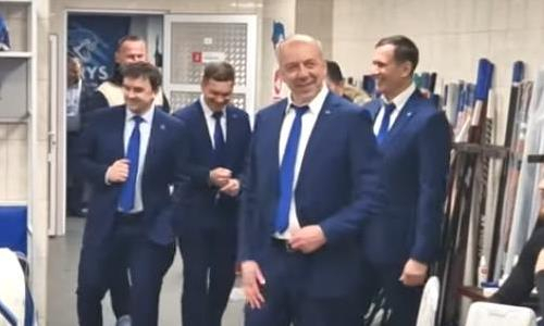 «Барыс» представил видео из раздевалки после победы над «Автомобилистом» 