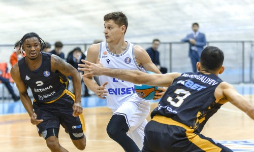 Видеообзор матча Единой лиги ВТБ «Астана» — «Енисей» 67:83 