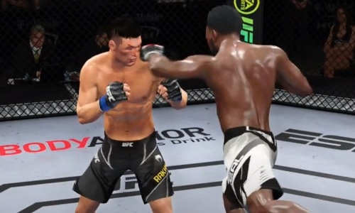 Следующий бой Шавката Рахмонова в UFC симулировали в видеоигре