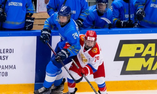 Сборная Казахстана одержала победу над женской командой России на международном турнире