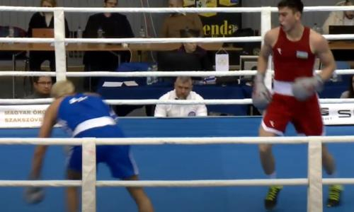Бой боксера из Узбекистана завершился пушечным нокаутом. Видео