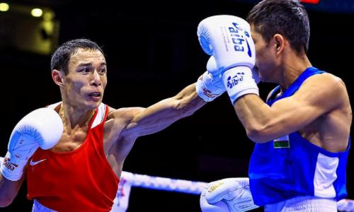 Видео полного боя чемпиона мира из Казахстана против узбекистанца за медаль престижного турнира по боксу