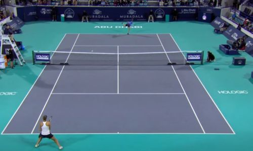 Появился видеообзор поражения Елены Рыбакиной в четвертьфинале турнира в Абу-Даби