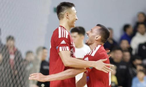 Разгромом завершился матч «Каспий» — «Кайрат» в чемпионате Казахстана