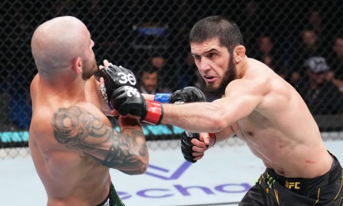 «Могу сказать с уверенностью». Казахстанский боец UFC озвучил честный счет боя Махачев — Волкановски