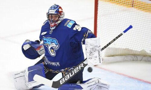 Хоккейный эксперт отреагировал на ошибку вратаря «Барыса» в матче КХЛ со СКА. Видео