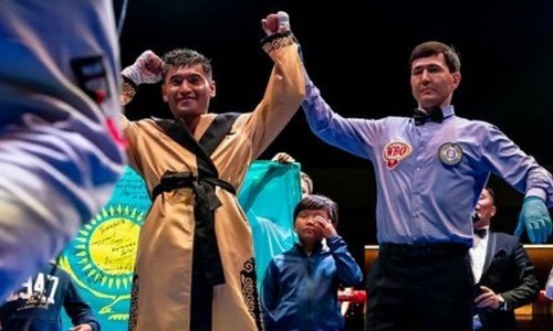 Казахстанский боксер получил бой с непобежденным соперником за титул WBA