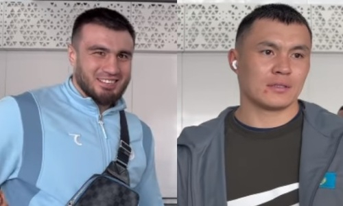 Неожиданная встреча боксеров Казахстана и Узбекистана попала на видео