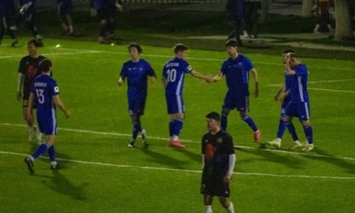 Казахстанский клуб забил три гола узбекистанскому и одержал победу