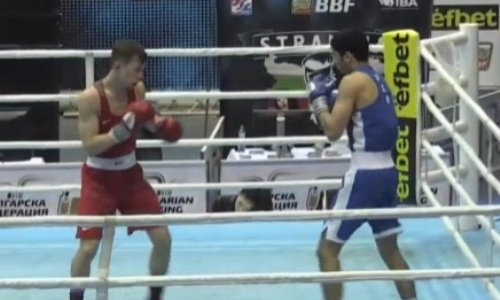 Вторая дуэль. Видео полного боя Казахстан vs Узбекистан на малом ЧМ-2023 по боксу