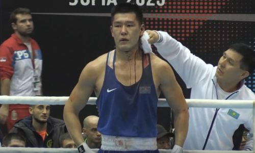 Видео кровавого махача чемпиона мира из Казахстана против узбекистанца со скандальной концовкой