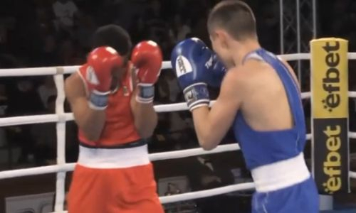 Видео полного боя Казахстана за «золото» малого ЧМ-2023 по боксу