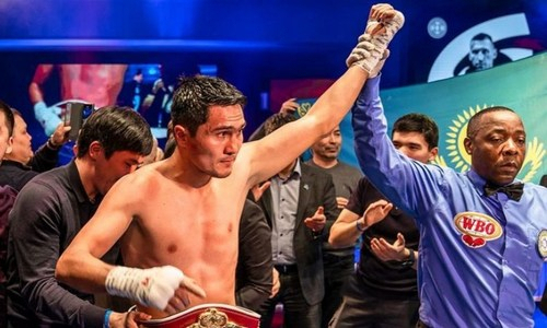 Чемпион WBO из Казахстана анонсировал следующий бой