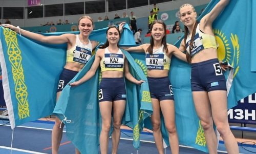 Казахстан выиграл «золото» в эстафете на чемпионате Азии по легкой атлетике