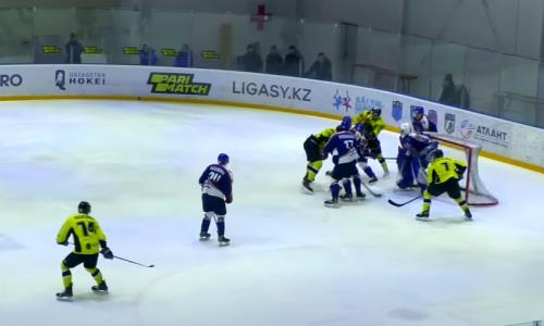 Видеообзор матча плей-офф чемпионата РК «Кулагер» — «Сарыарка» 1:7