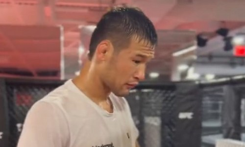 Появилось видео «мучений» Шавката Рахмонова перед топовым боем UFC