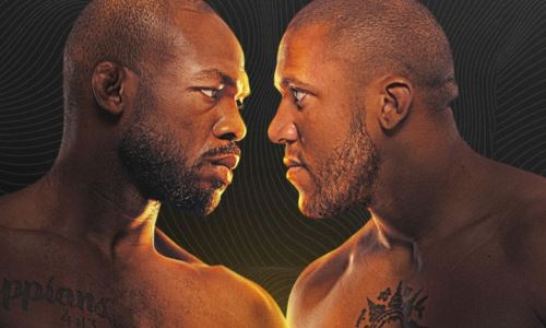 Экс-чемпион UFC провел битву взглядов перед главным боем турнира с участием Рахмонова. Видео