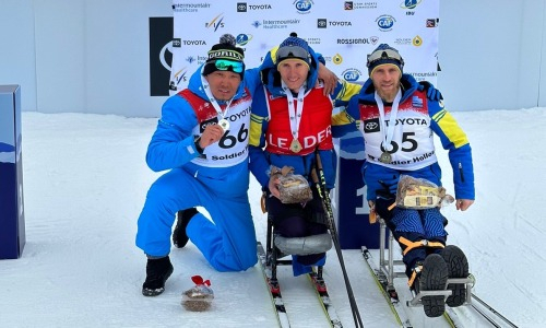 Казахстанец выиграл «серебро» финального этапа Кубка мира по пара биатлону