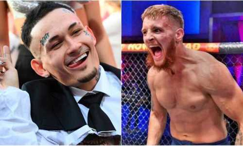 Украинский боец UFC встретил Моргенштерна и совершил неоднозначный поступок. Видео