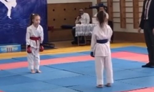 Сестры-каратистки из Казахстана стали популярными после трогательного поступка. Видео